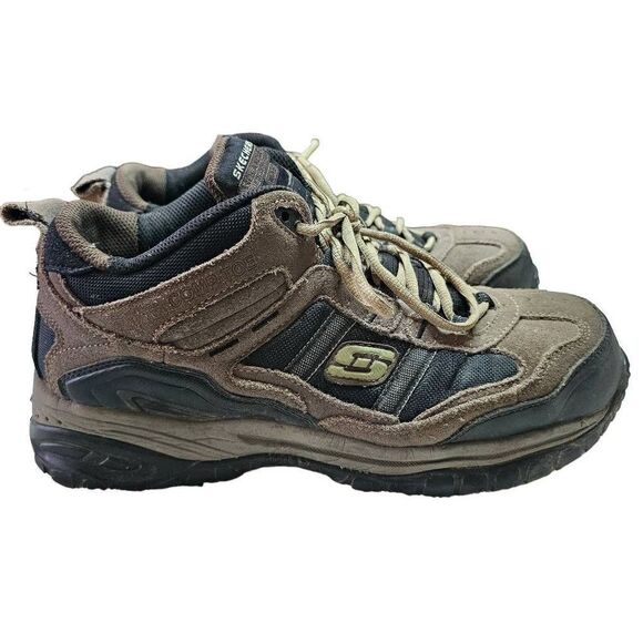 SKECHERS Work Men's Soft Stride Canopy High Top Athletic Composite Toe Shoes Siz - Picture 7 of 10